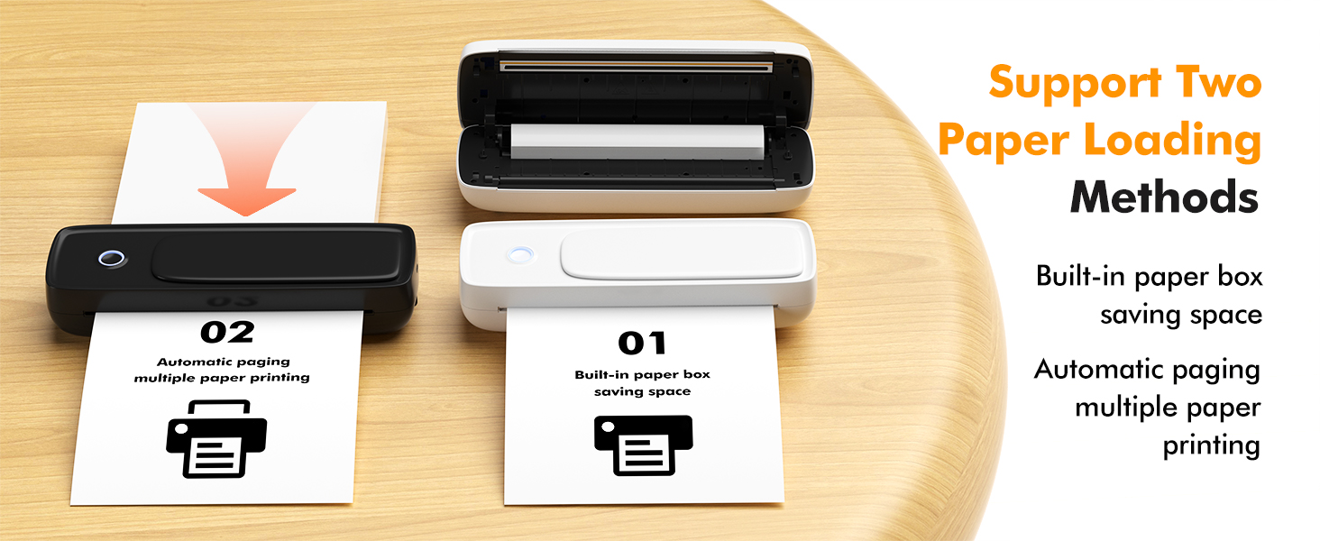 Portable  Thermal Paper Printe - Printer Paper ulasan dan harga
