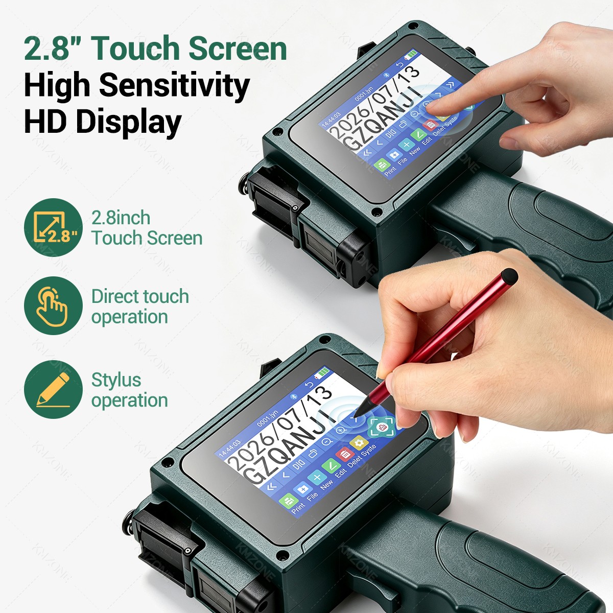12.7mm Handheld Inkjet Label P - Label Printer ulasan dan harga