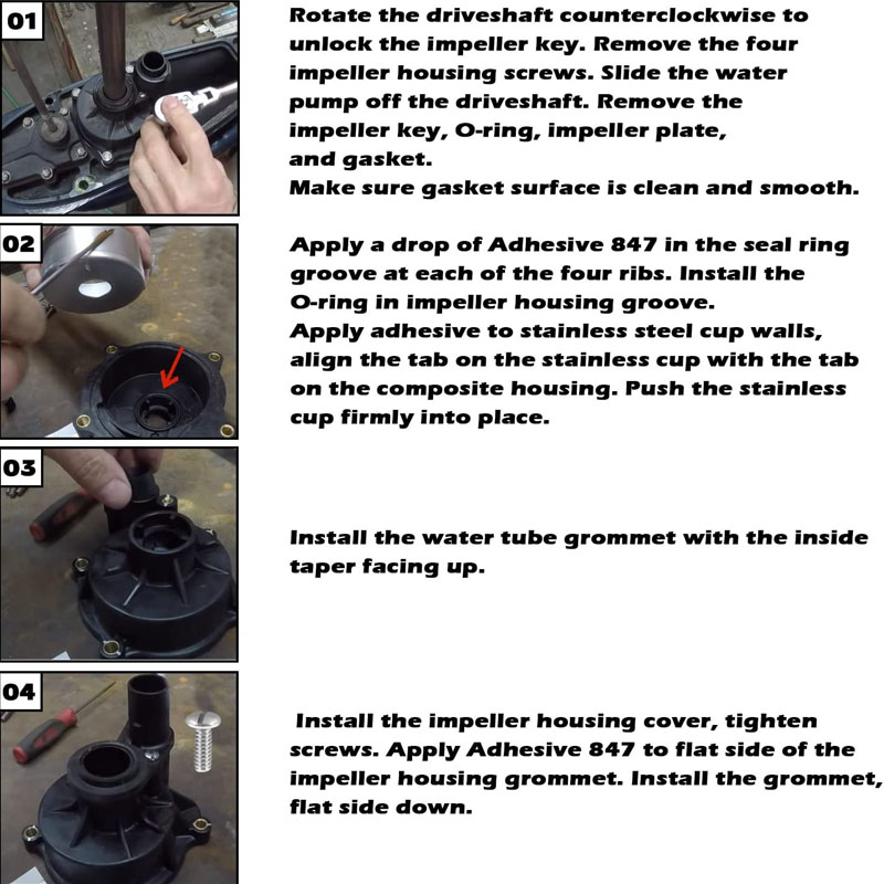 5001595 Outboard Water Pump Ki - Ink Cartridge ulasan dan harga