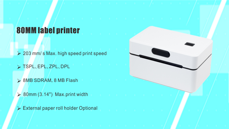 2026new Cheapest 80mm Thermal  - Label Printer ulasan dan harga