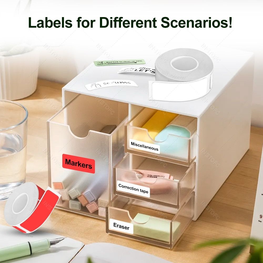 New Colorful Adhesive Label Ma - Label Maker ulasan dan harga