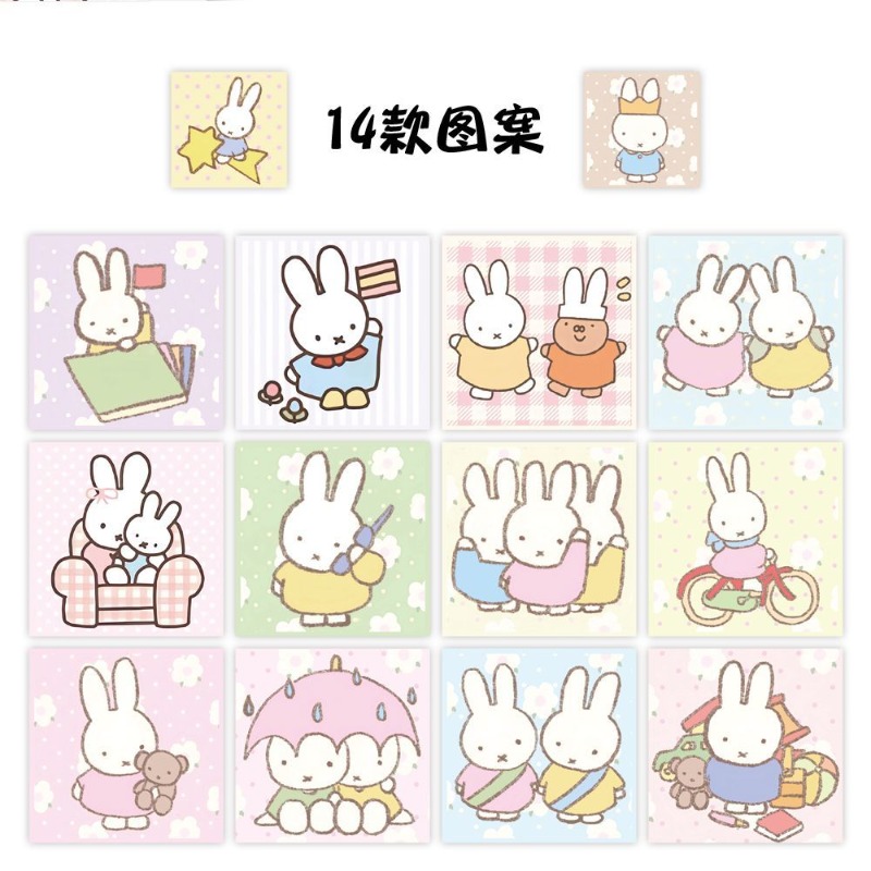 Miffy 500pcs Roll Sticker High - Printer Paper ulasan dan harga