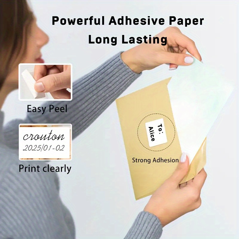 6 Rolls 40x30mm Thermal Label  - Label Maker ulasan dan harga