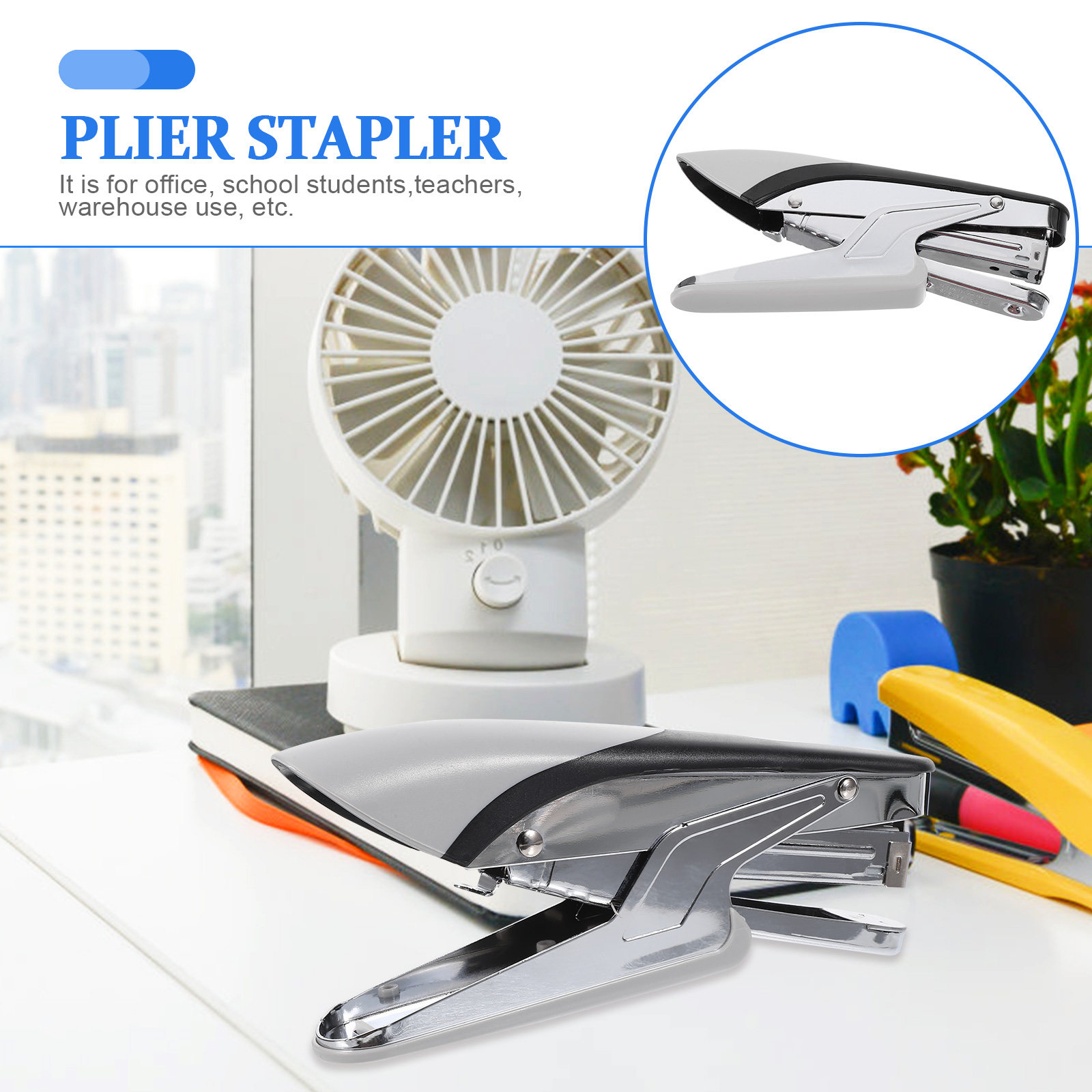 Heavy Duty Plier Stapler for 2 - Stapler Heavy Duty ulasan dan harga
